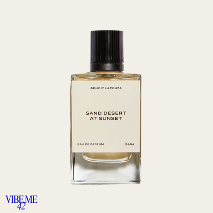 SAND DESERT AT SUNSET